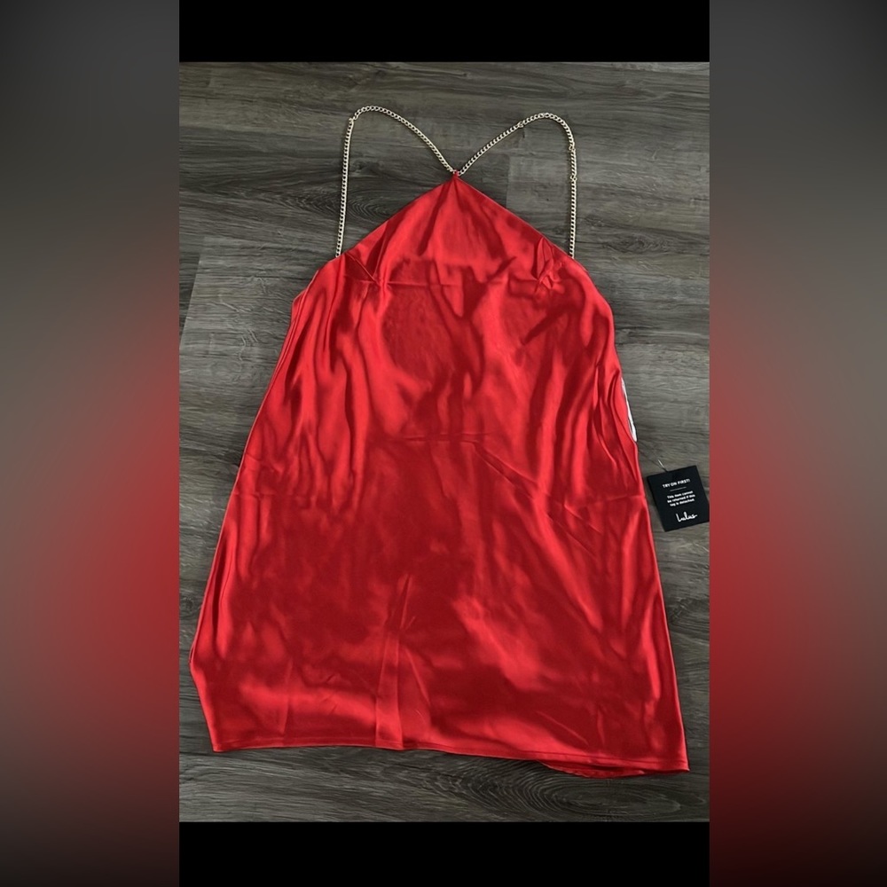 Red lulus mini dress